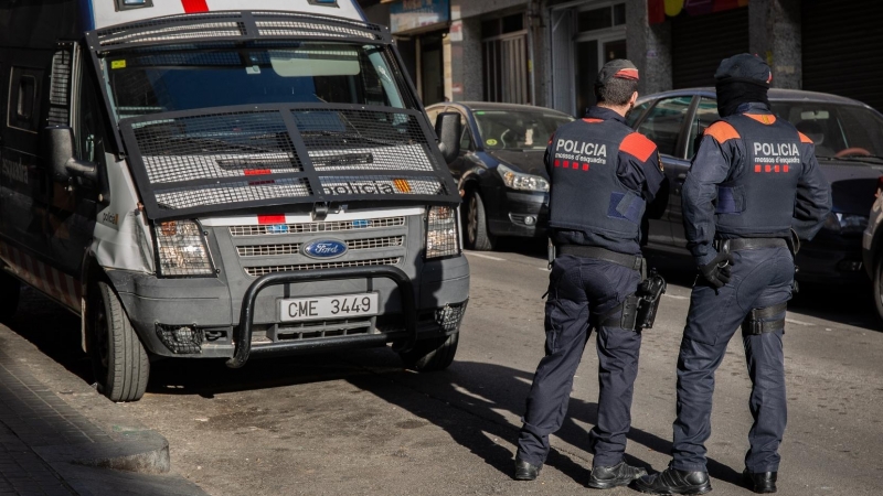 Agentes de los Mossos d'Esquadra- 11/12/2018