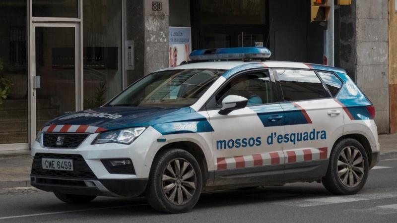 Imagen de un coche de los Mossos d’Esquadra- 16/12/2022