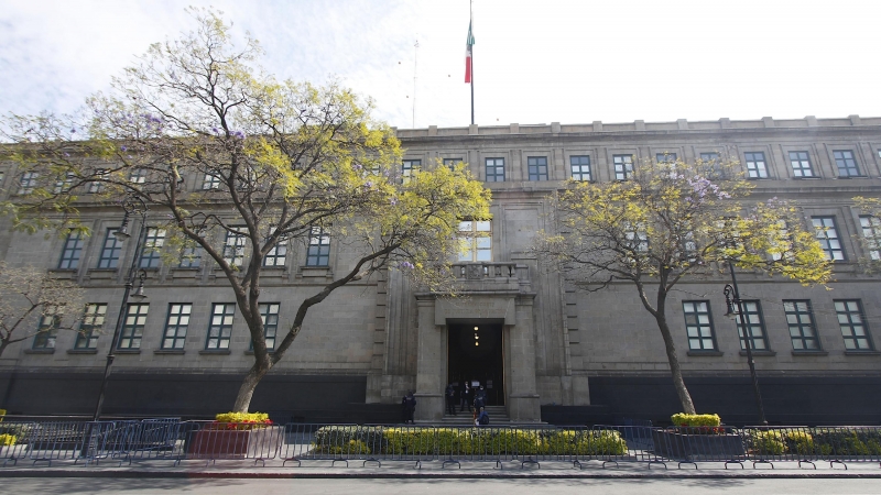 Edificio de la Suprema Corte de Justicia de la Nación de México.