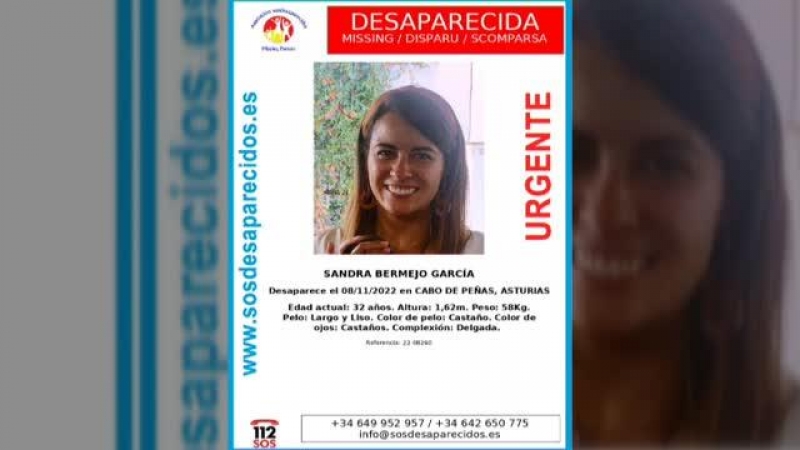 Hallado un cuerpo en los acantilados en los que desapareció Sandra Bermejo