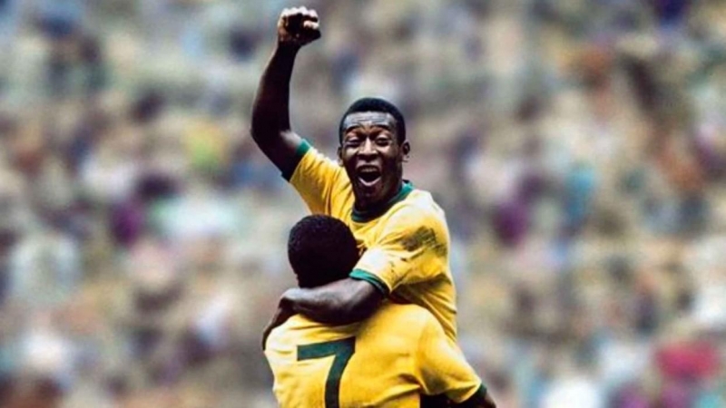 Brasil, liderado por Pelé, ganó el Mundial de México en 1970.