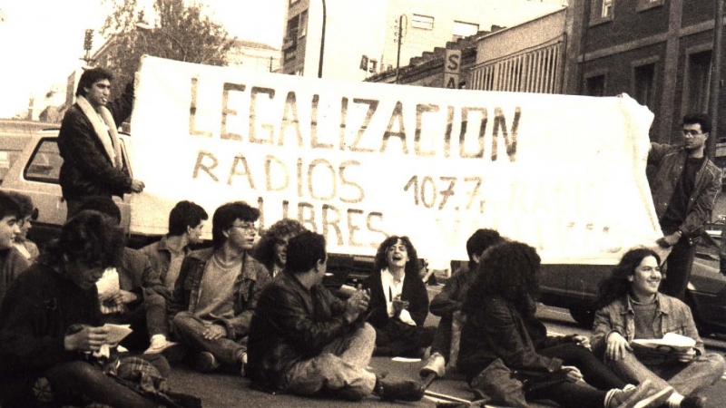 Foto de archivo de la Unión de Radios Comunitarias de Madrid (URCM)