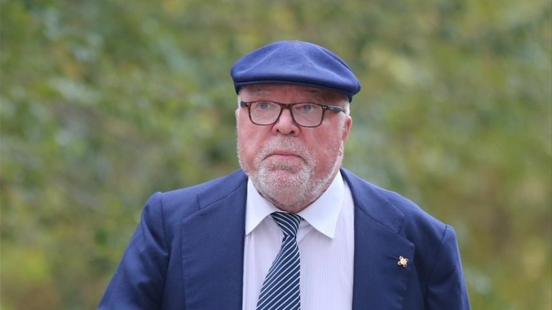 El comisario jubilado José Manuel Villarejo llegando a la Audiencia Provincial de Madrid