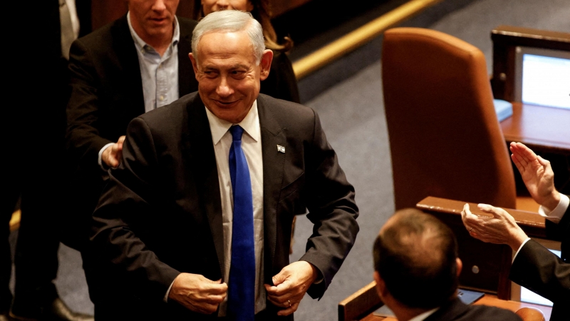 Benjamin Netanyahu toma posesión como primer ministro de Israel por sexta vez en la historia del país.