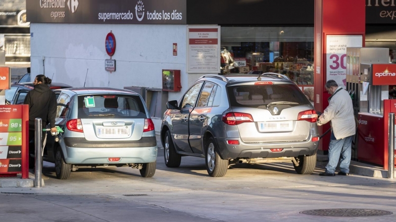 Colas en las Gasolineras