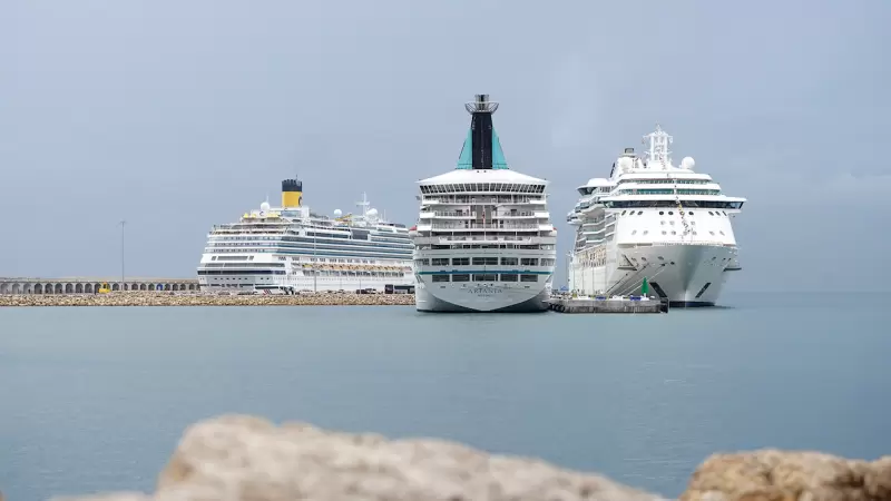 Creuers atracats al Port de Tarragona