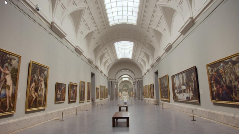 Sala museo del Prado