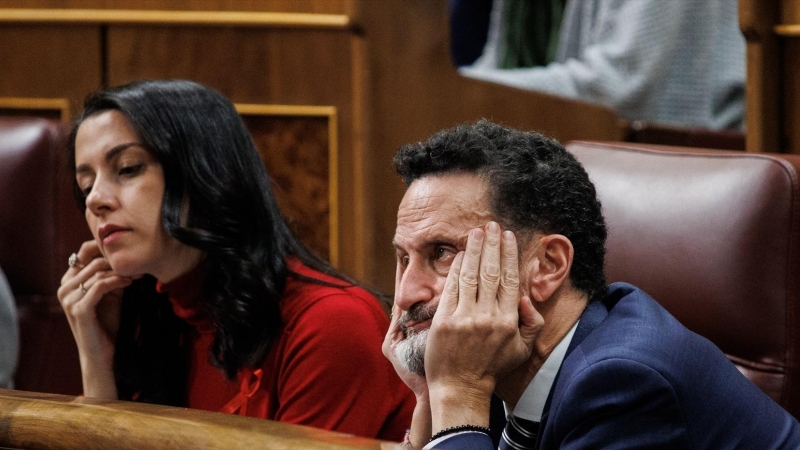 Edmundo Bal e Inés Arrimadas en el Congreso de los Diputados en una fotografía de archivo.