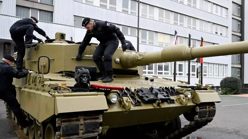 Alemania envía sus primeros tanques 'Leopard' a Eslovaquia