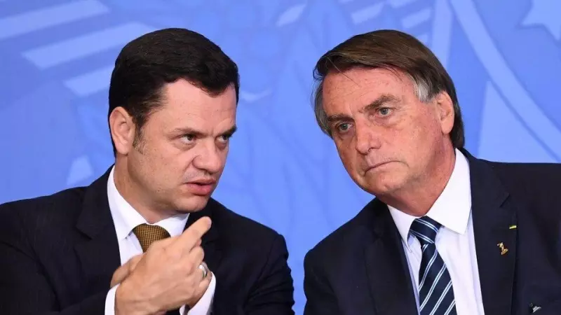 Anderson Torres y Jair Bolsonaro