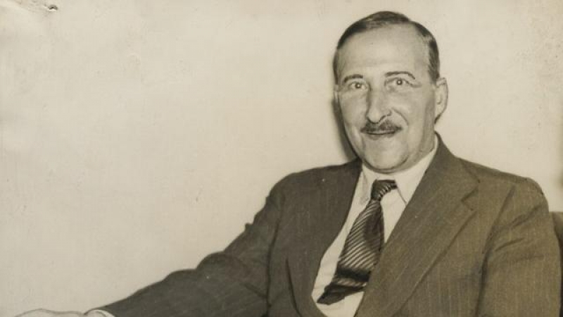 El escritor Stefan Zweig.