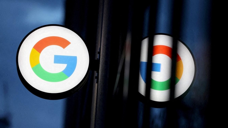 El logo de Google en una Google Store Chelsea en Manhattan (Nueva York, EEUU). REUTERS/Andrew Kelly