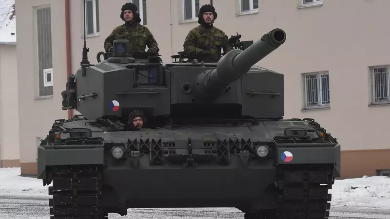 23/1/23 Un tanque Leopard adquirido por la República Checa, el pasado diciembre.