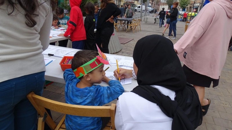 2022 - Activitats infantils i comunitàries organitzades per la Fundació La Salut Alta, de Badalona.