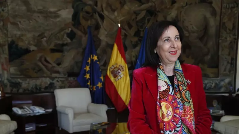 La ministra española de Defensa, Margarita Robles, en declaraciones a la Agencia EFE.