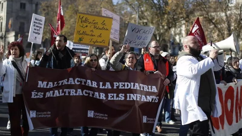 Protestas en Catalunya