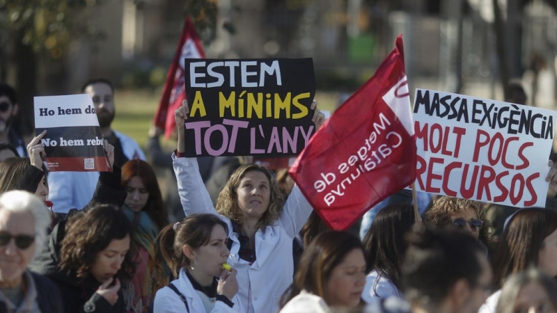 Huelga médicos Catalunya