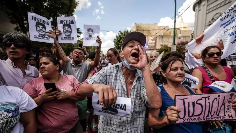 Manifestación Argentina