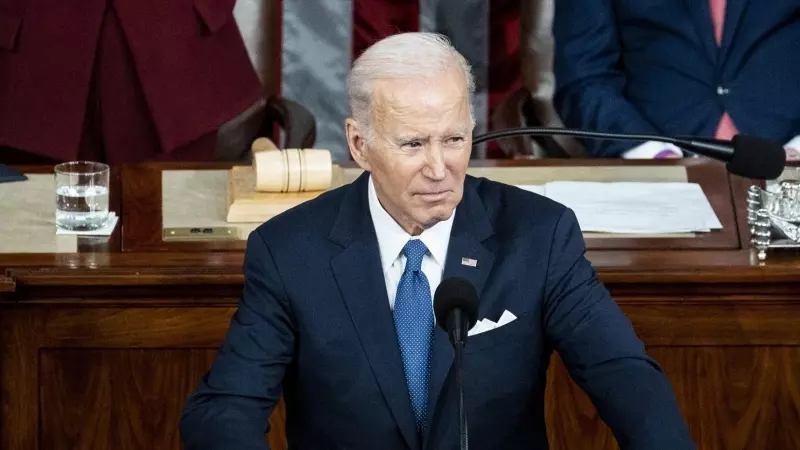 09/02/2023. Joe Biden durante el discurso del estado de la Unión, a 7 de febrero de 2023.