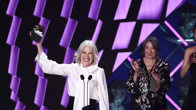 12/02/2023. Susi Sánchez recoge el premio a la Mejor actriz de reparto, a 11 de febrero de 2023.