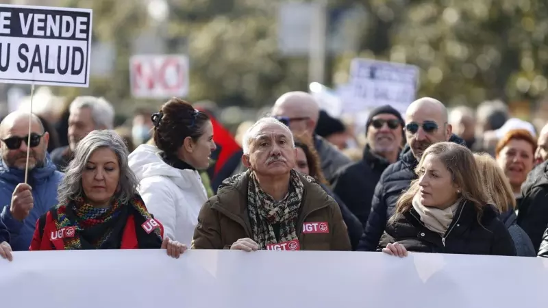 Madrid sale a defender la sanidad pública de los planes de la Comunidad de Madrid.