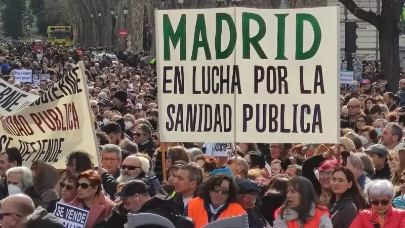 Convocan consulta ciudadana por la sanidad pública en Madrid