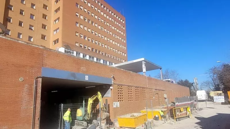 2022 - Imatge de les obres de l'Hospital Trueta, a Girona.