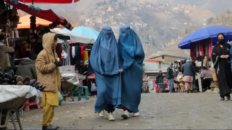 Mujeres con Burka en Afganistán