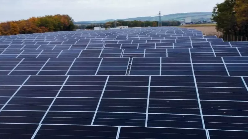 Paneles solares de Exiom, en el municipio francés de Rouillac.