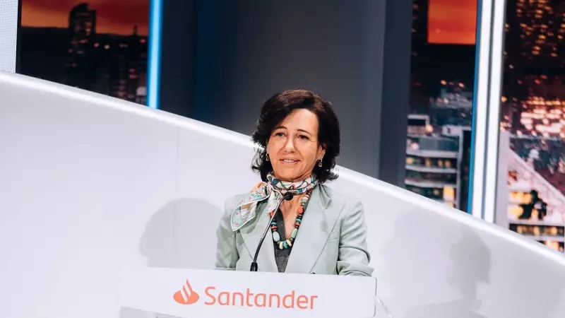 La presidenta del Banco Santander, Ana Botín, en la Santander Investor Day. — CEDIDA/Banco Santander