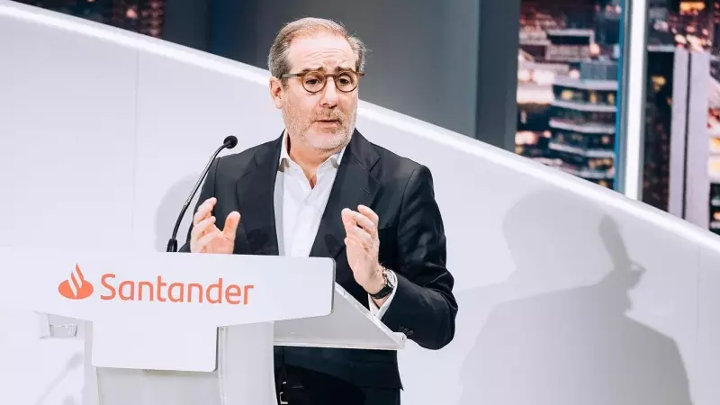 El consejero delegado del Banco Santander, Héctor Grisi, en la Santander Investor Day. — CEDIDA/Banco Santander