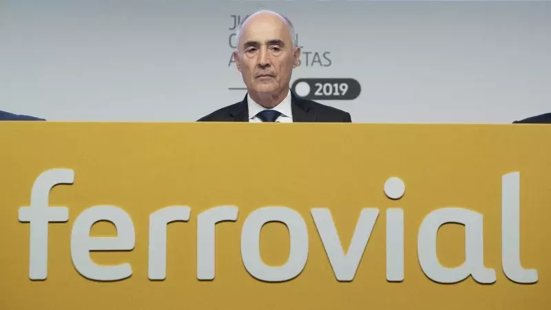 El presidente de Ferrovial, Rafael del Pino. EUROPA PRESS