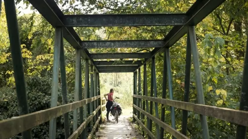 Via Verda del Carrilet d'Olot a Girona