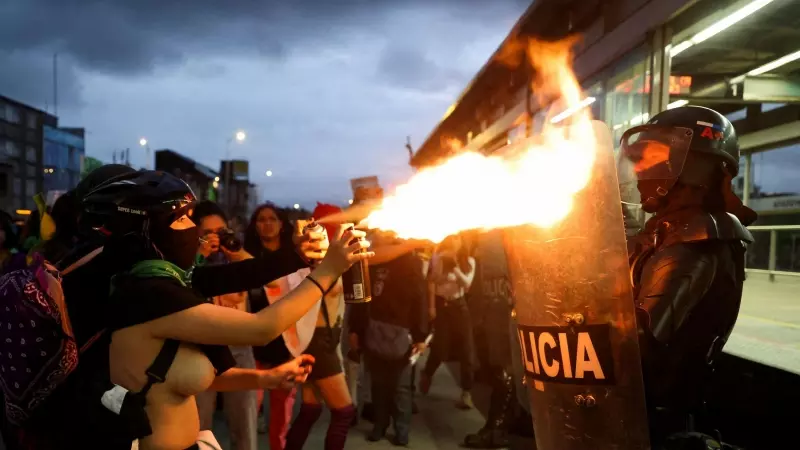 Manifestación Bogota