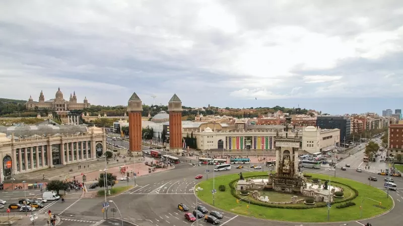 Fotografía de la ciudad de Barcelona.