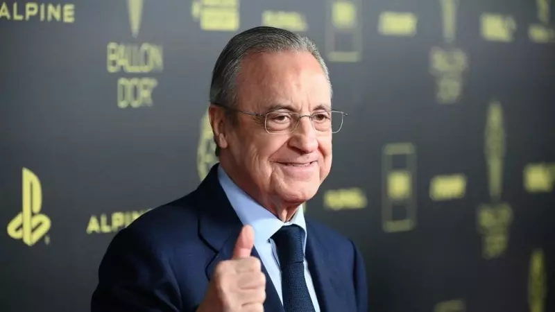 Florentino Pérez, presidente del Real Madrid.