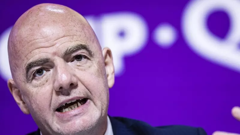 Presidente de la FIFA, Gianni Infantino.