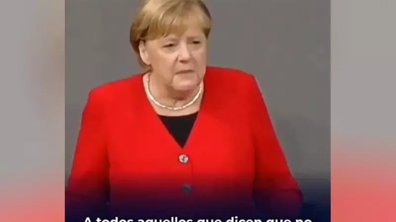 El vídeo de Angela Merkel que deberían ver Miguel Bosé, Pablo Motos, Toni Nadal y los que dicen que ahora hay menos libertad