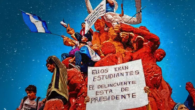 Ilustración de  la alianza de medios centroamericanos Otras Miradas.