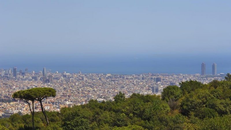 Barcelona vista des de Collserola