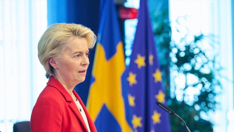 Foto de archivo de la presidenta de la Comisión Europea, Ursula von der Leyen