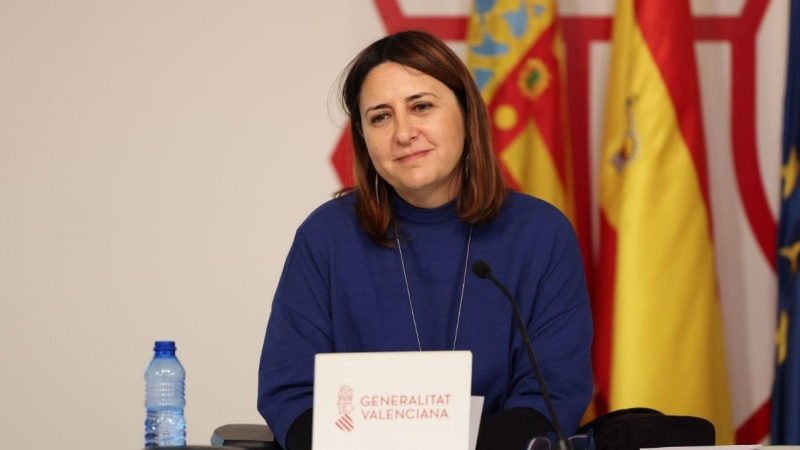 Rosa Pérez Garijo, consellera de Participación, Transparencia, Cooperación y Calidad Democrática de la Generalitat Valenciana