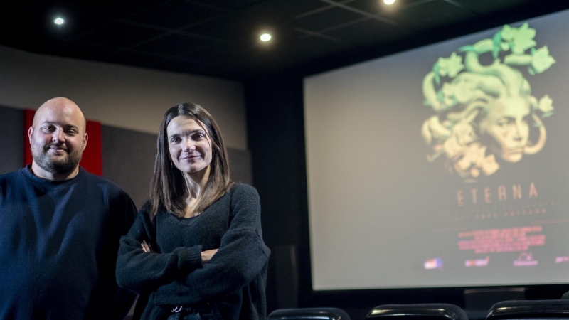 Juanma Sayalonga y Teresa Segura, codirector y productora de Eterna.