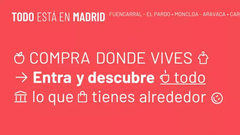 Campaña del Ayuntamiento de Madrid.