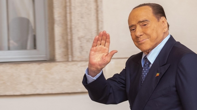 06/04/2023. Silvio Berlusconi en su llegada al Quirinale, a 21 de octubre de 2022.