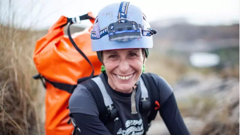Beatriz Flamini , alpinista española que ha estado aislada durante 500 días en una cueva en Motril (Granada)
