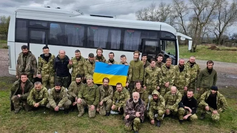 Prisioneros ucranianos