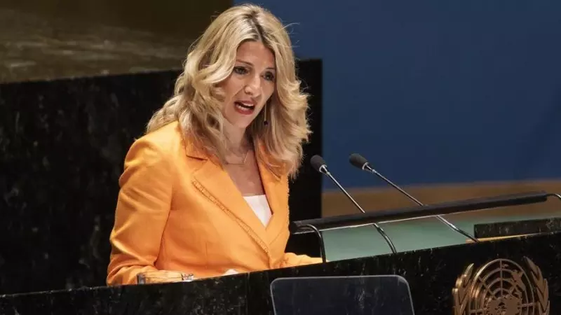 Yolanda Díaz, ONU