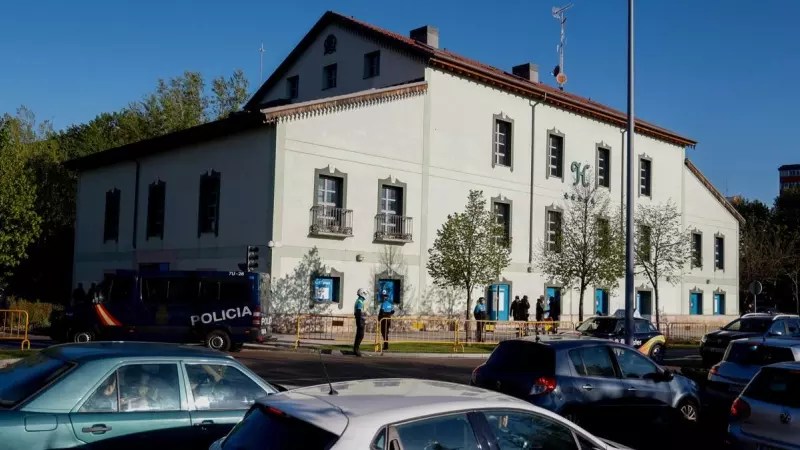 El Centro Social Okupado de La Molinera, un antiguo hotel de cinco estrellas de Valladolid que albergaba un movimiento de autogestión para dedicarlo a servicios sociales, a 18 de abril de 2023.