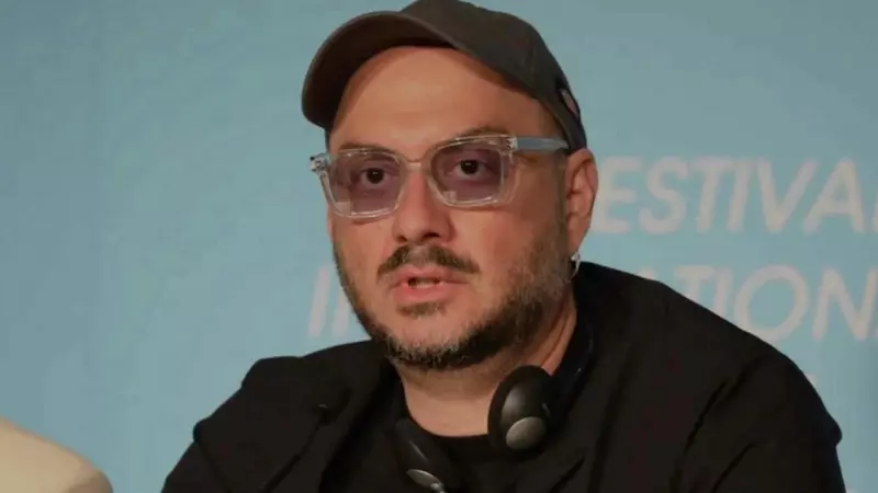 19/04/23 El cineasta durante la rueda de prensa en el Festival de Cannes